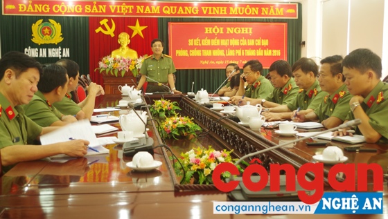 Sơ kết công tác phòng, chống tham nhũng, lãng phí
