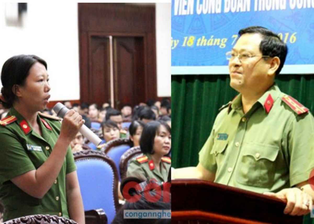 Giám đốc Công an Nghệ An đối thoại với thanh niên, phụ nữ và đoàn viên công đoàn