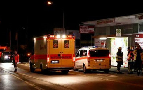 Vụ tấn công tàu khách ở Đức: Số thương vong tăng lên 21 người