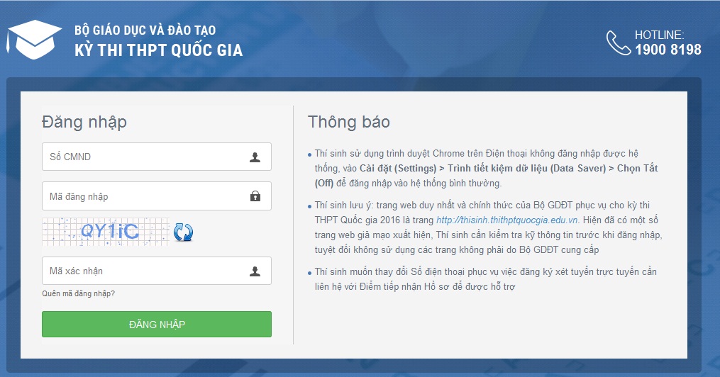 Cảnh giác: Website giả mạo phục vụ kỳ thi THPT