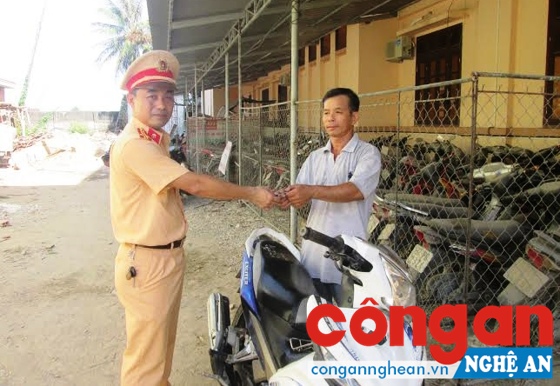Mất xe ở Bình Thuận, nhận lại ở Nghệ An