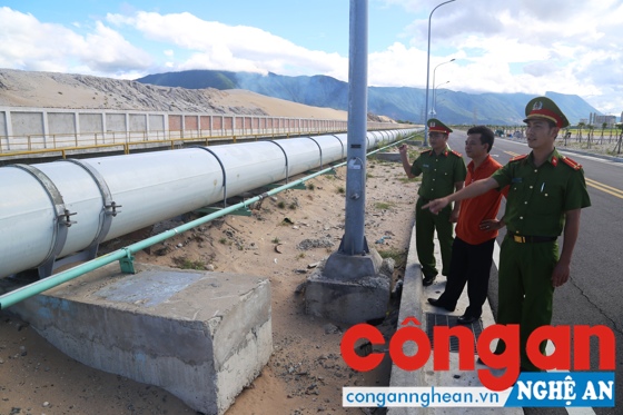 Công an Đồn Vũng Áng triển khai nhiệm vụ