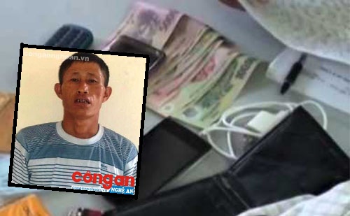 Nửa đêm, lẻn vào nhà dân trộm ví tiền và điện thoại