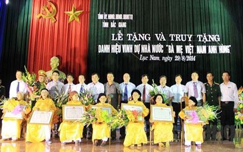 Chế độ khi 'Bà mẹ Việt Nam anh hùng' từ trần