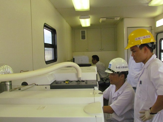 Lập trạm kiểm định môi trường di động Formosa