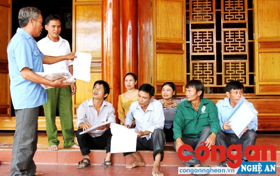 Người dân xã Thanh Đức, huyện Thanh Chương bức xúc về việc thu tiền của Tổng đội TNXP 2