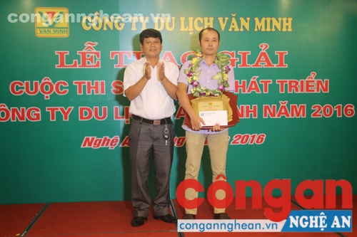 Trao giải nhất cho sáng kiến