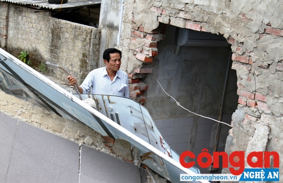 Thi công dự án Sài Gòn Sky làm sập nhà dân