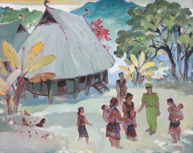 16 họa sĩ được tham gia các hoạt động thâm nhập thực tế tại những đơn vị, địa phương tiêu biểu trong phong trào “Vì an ninh Tổ quốc” và “Toàn dân bảo vệ An ninh Tổ quốc”; thăm một số khu di tích lịch sử - văn hóa (Tác phẩm 