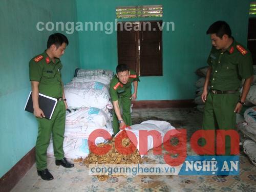 Phát hiện cơ sở sản xuất măng khô không có giấy phép hoạt động