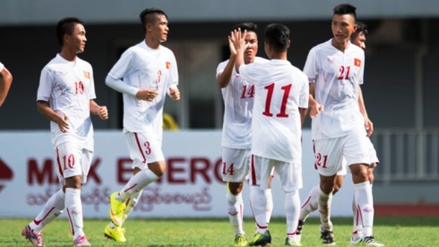 U19 Việt Nam  vô địch KBZ Bank Cup 2016