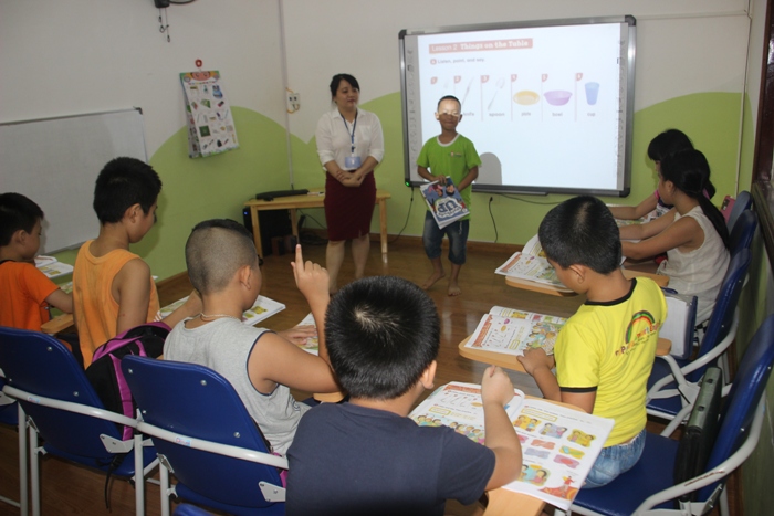 Nhiều phương pháp dạy mới, giúp các em tự do sáng tạo