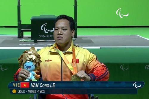 Lực sĩ Việt Nam đi vào lịch sử Paralympic 2016