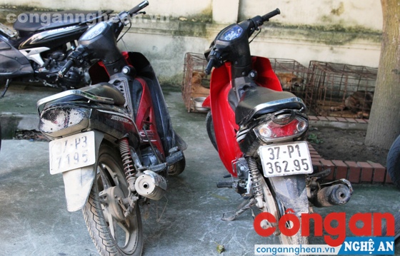 Phương tiện các đối tượng dùng đi gây án