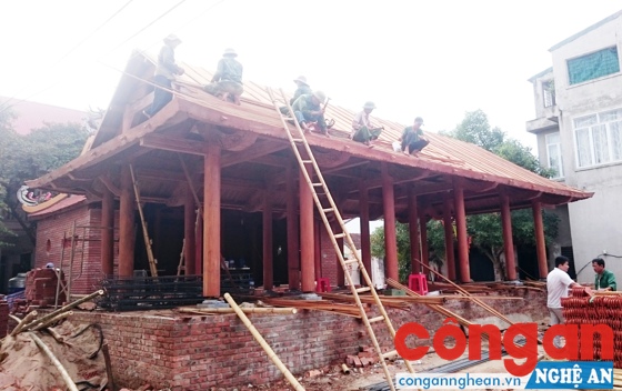 Khôi phục đền thờ Trần Hưng Đạo