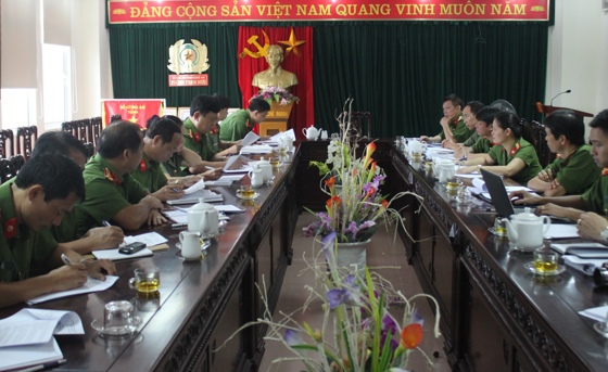Toàn cảnh buổi làm việc