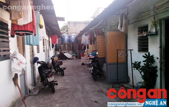 Những dãy nhà trọ là “điểm ngắm” của các đối tượng trộm cắp