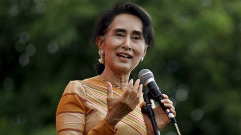 Bà Aung San Suu Kyi. (Ảnh: Reuters)
