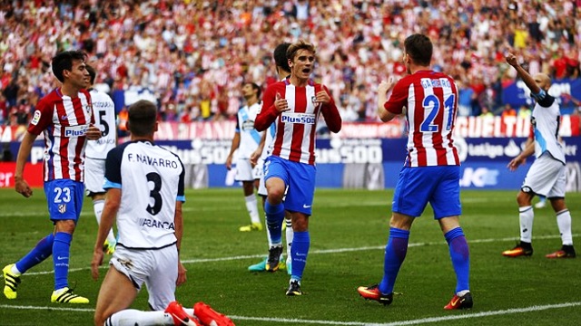 Thắng Deportivo, Atletico Madrid trở lại Top 3