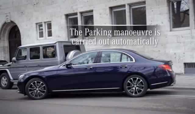Đỗ xe ở chỗ hẹp chỉ là 'chuyện vặt' với công nghệ mới của Mercedes