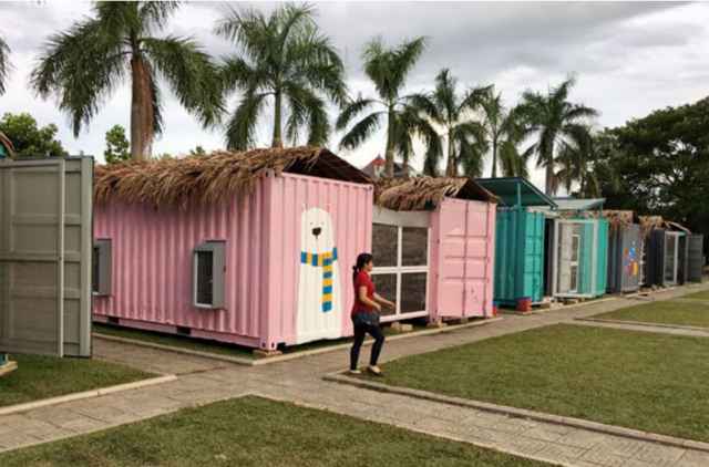 Nhà bán trú container cho học sinh vùng cao