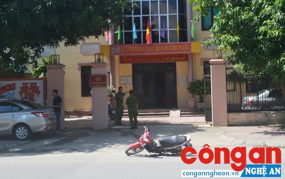 Hiện trường trong vụ án.