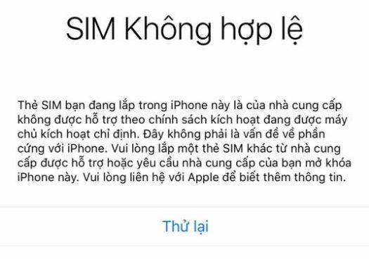 Cẩn thận khi cài đặt lại iPhone ở Việt Nam kẻo bị khóa máy