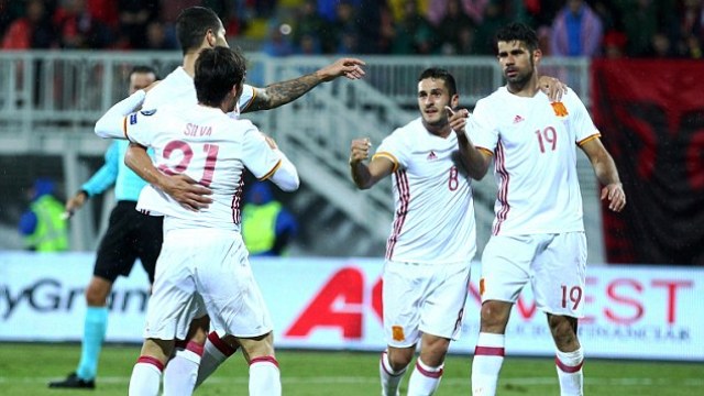 Albania – Tây Ban Nha: Chiến thắng nhẹ nhàng!