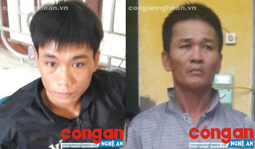 Hai trong số những đối tượng nằm trong diện đi cai nghiện bị cơ quan Công an bắt về hành vi câu trộm chó
