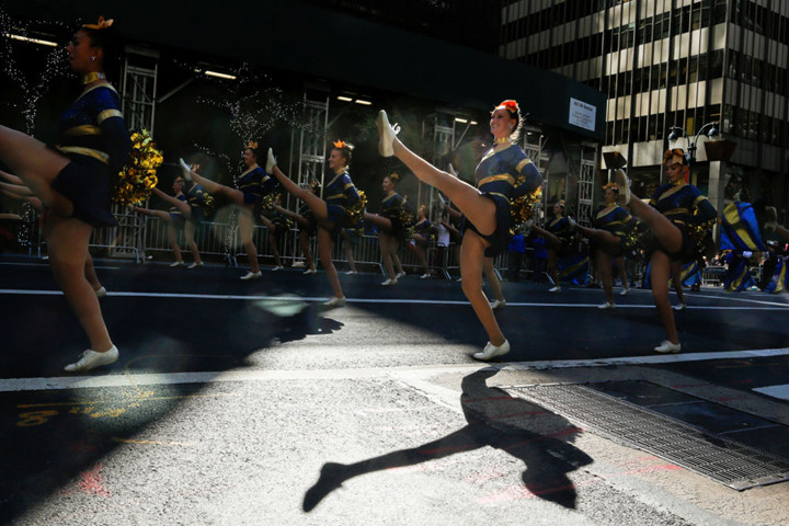Diễu hành mừng ngày Columbus ở New York, Mỹ. Ảnh: Reuters