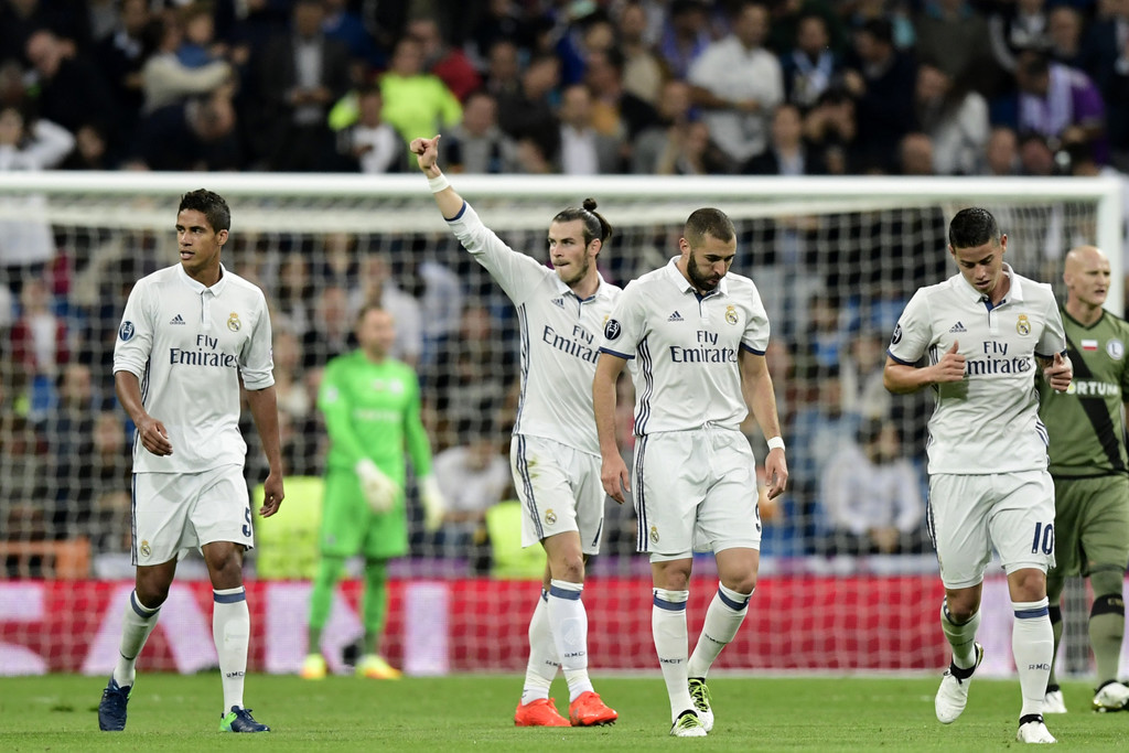 Real Madrid - Legia: Phô diễn sức mạnh