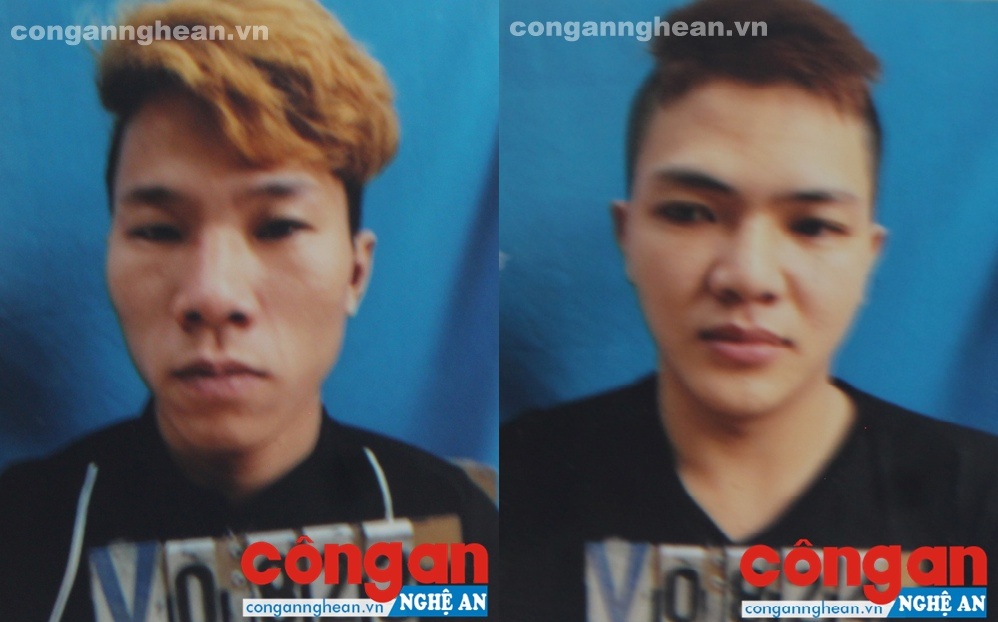 2 đối tượng Cao Xuân Cường và Chu Hồng Sơn 