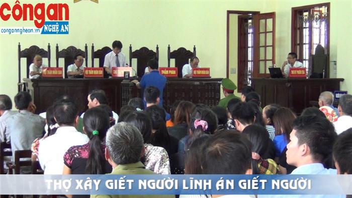 Thợ xây giết người lĩnh án tù