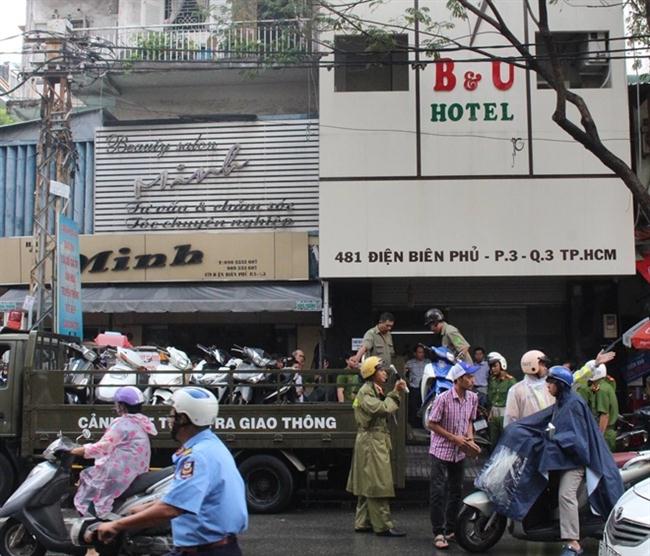 Công tác xử lý, phân loại đang được tiến hành