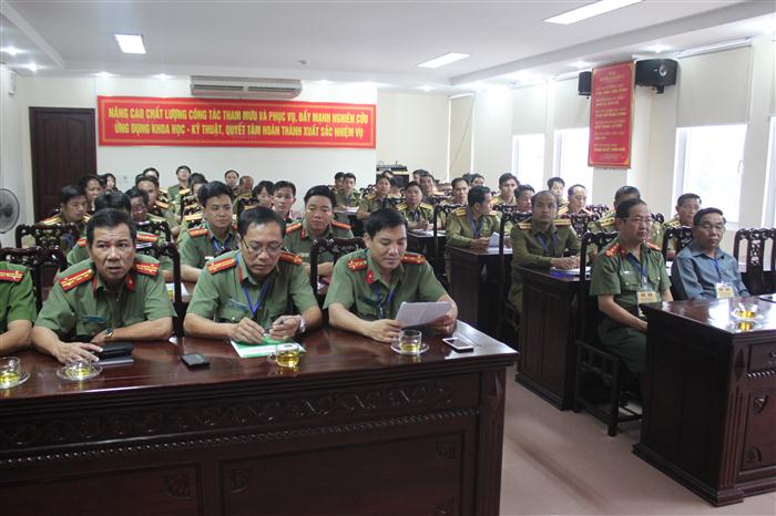 Khai mạc lớp tập huấn nghiệp vụ cho Công an Lào