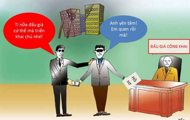 Cần loại bỏ tình trạng 'quân xanh, quân đỏ' trong đấu giá tài sản