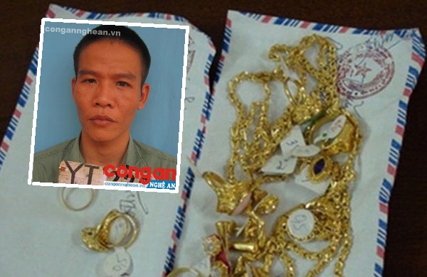 Trộm 25 chỉ vàng rồi bỏ trốn