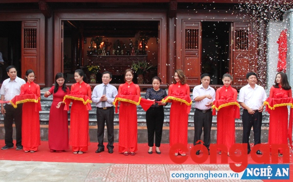 Lễ khánh thành Nhà tưởng niệm cụ Phan Bội Châu