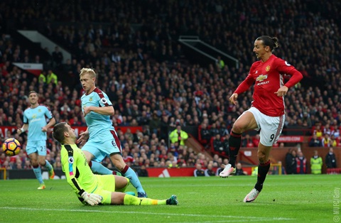 Zlatan Ibrahimovic vẫn tịt ngòi