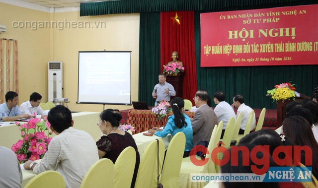 Tập huấn Hiệp định đối tác xuyên Thái Bình Dương (TPP)
