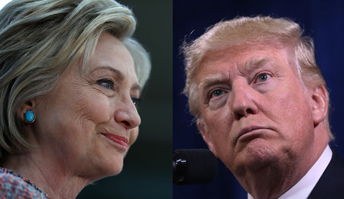 Ứng cử viên Hillary Clinton vẫn dẫn trước Donald Trump