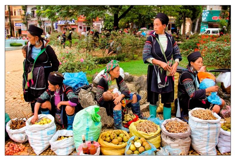 Góc chợ Sa Pa