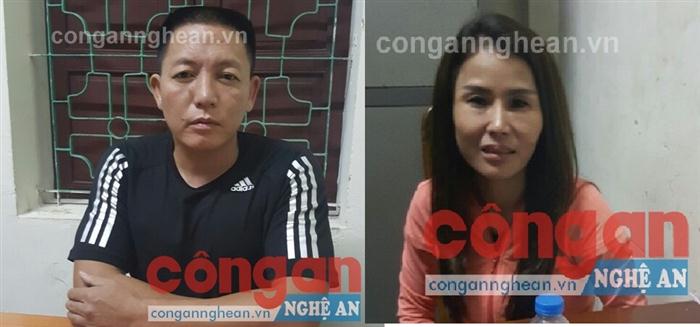 Đối tượng Nguyễn Thanh Bình và Đối tượng Huyền thuốc lào
