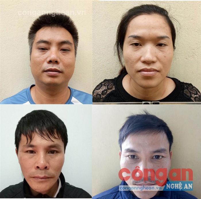 Các đối tượng trong vụ án