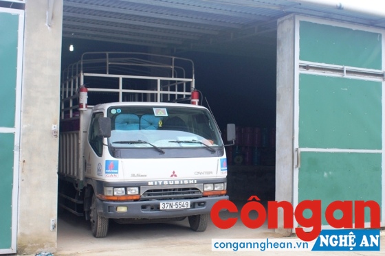 Xe ô tô chở gas đi kinh doanh khi chưa được cấp phép