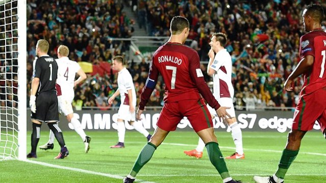 Vòng loại World Cup 2018: Bồ Đào Nha thắng dễ Latvia