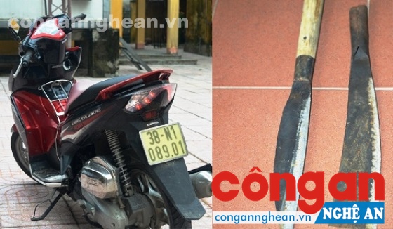 Phương tiện và tang vật gây án