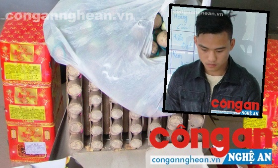 Thu giữ gần 30 kg pháo các loại