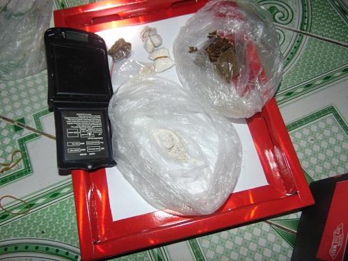 Tang vật thu được