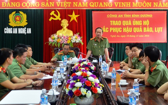 Toàn cảnh buổi làm việc